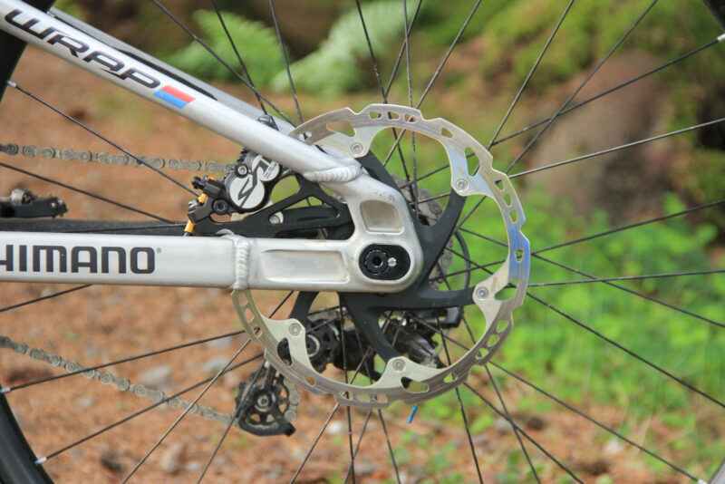 mondraker downhill bike fort william brook macdonald prototype chainstay length adjust dropouts