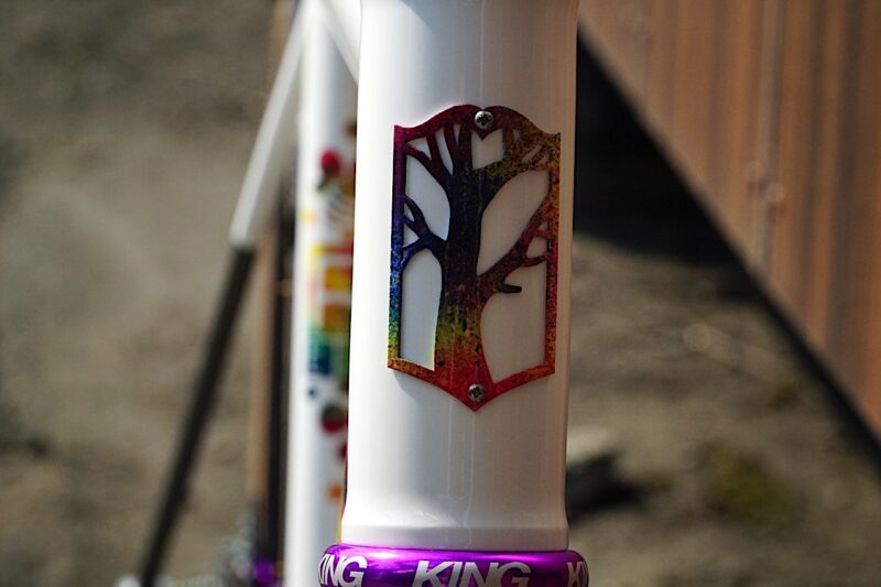 Mosaic Cycles head badge