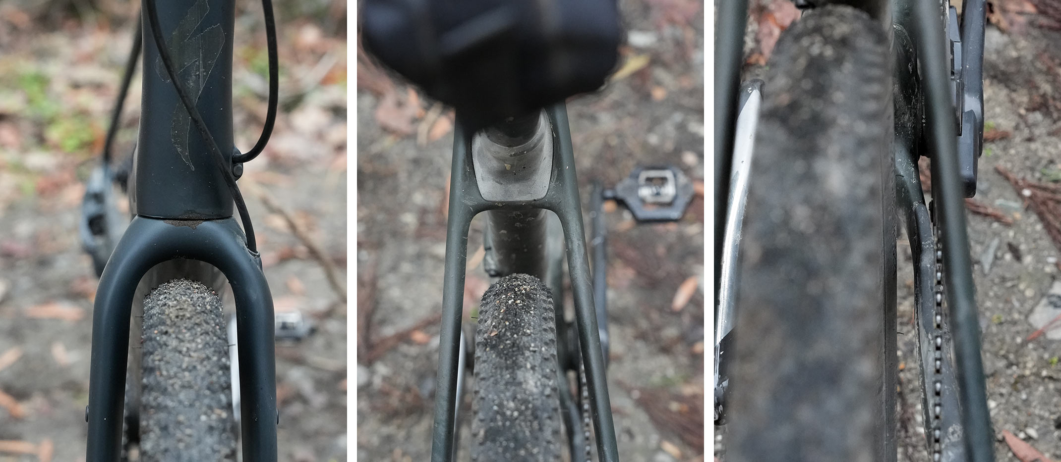 tire clearance on specialized diverge str gravel bike