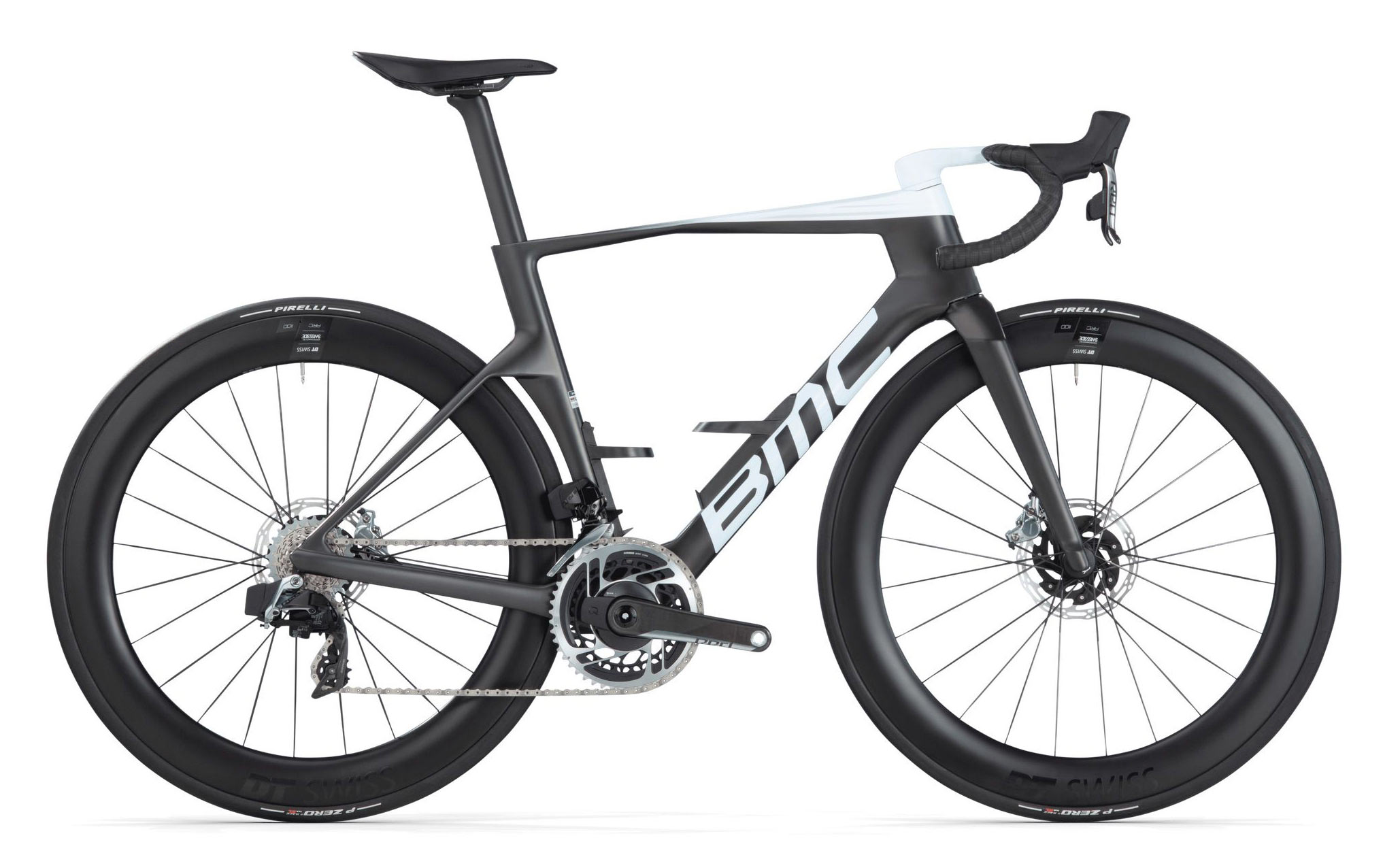 side view of bmc teammachine r racing road bike