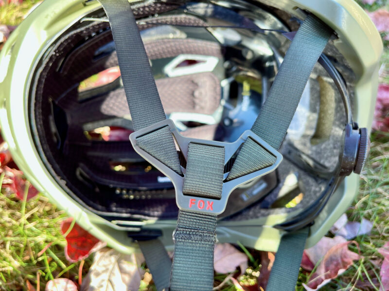 Fox Frame Pro Helmet Review ear strap