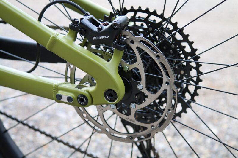 REI Co-Op Cycles e3.1 eMTB rear brake