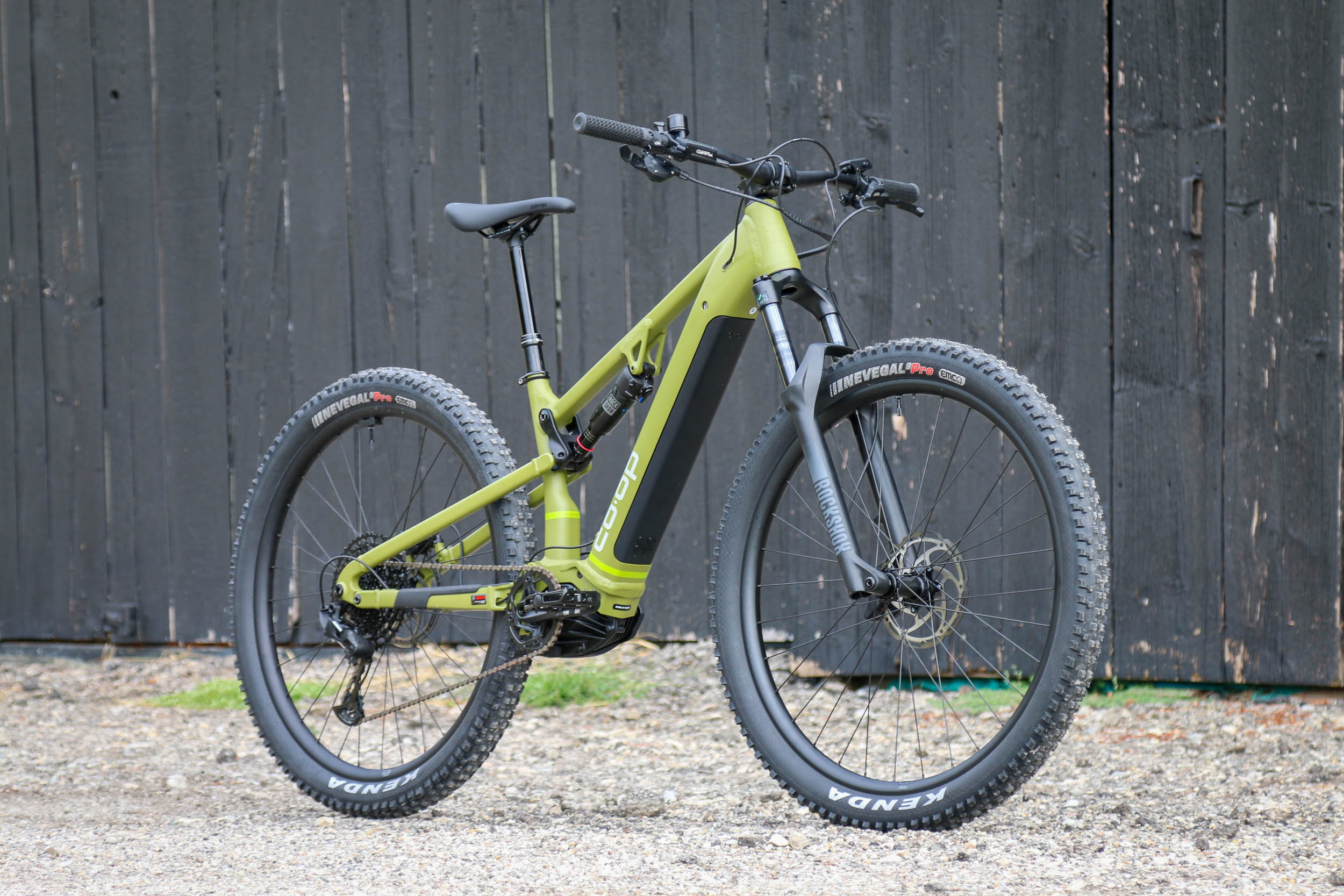 REI Co-Op Cycles e3.1 eMTB angle