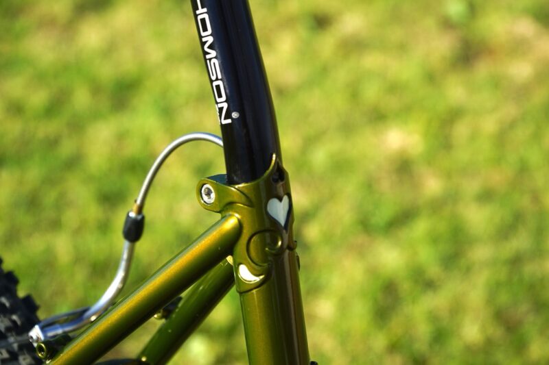 Rivendell Gus Boots Willsen Review seat post lug front