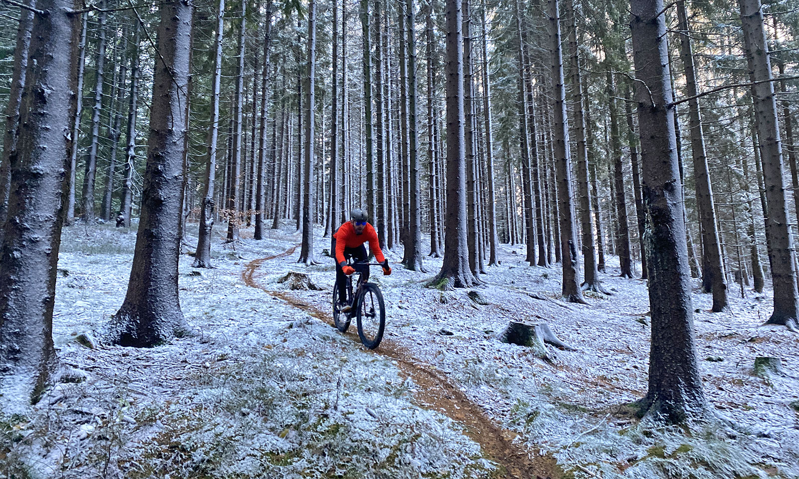 3T Extrema Italia Integrale, all-new carbon fat tire 29er aero adventure gravel bike, made-in-Italy, winter forest riding