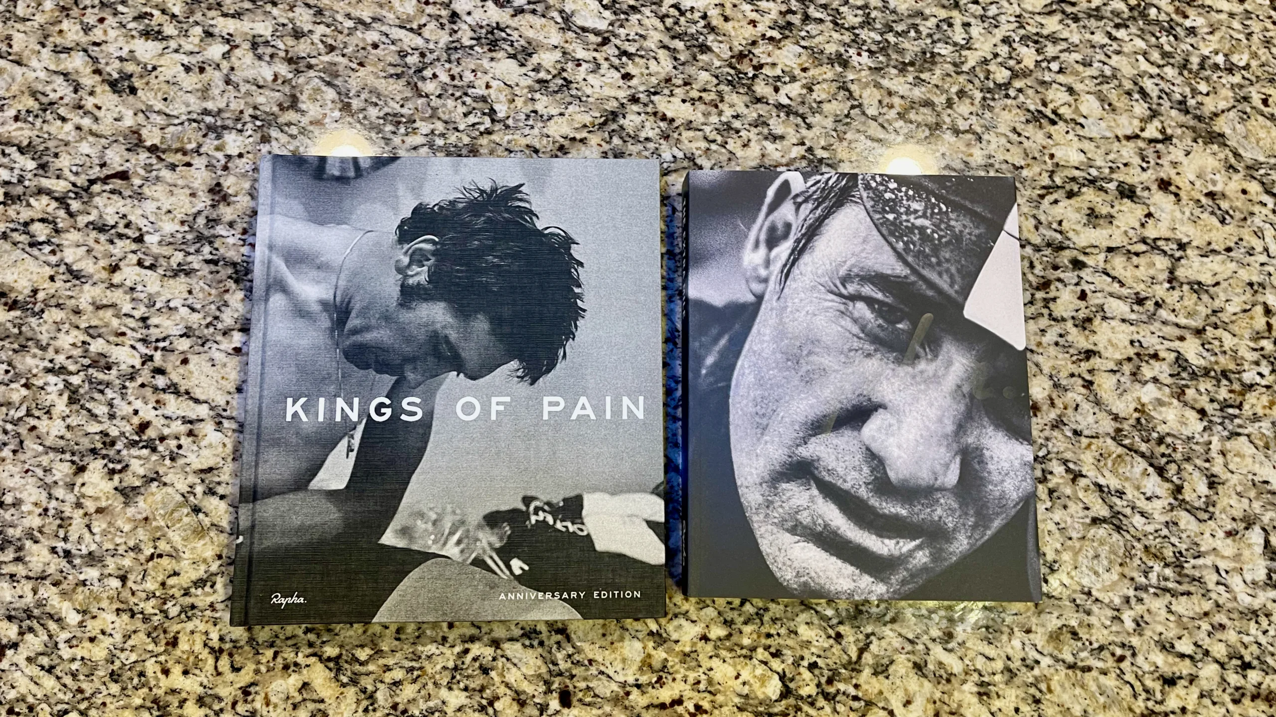 Raphas newest books; The Extra Mile and Kings of Pain