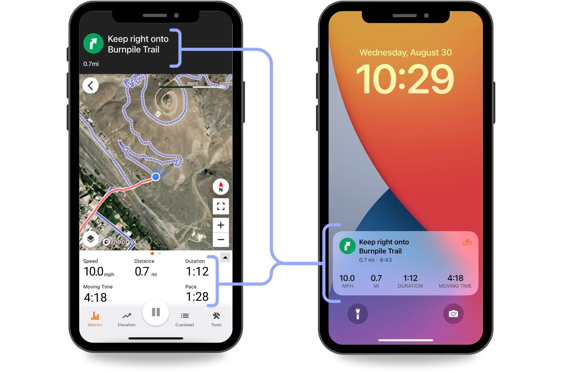 Ride With GPS Quick Nav