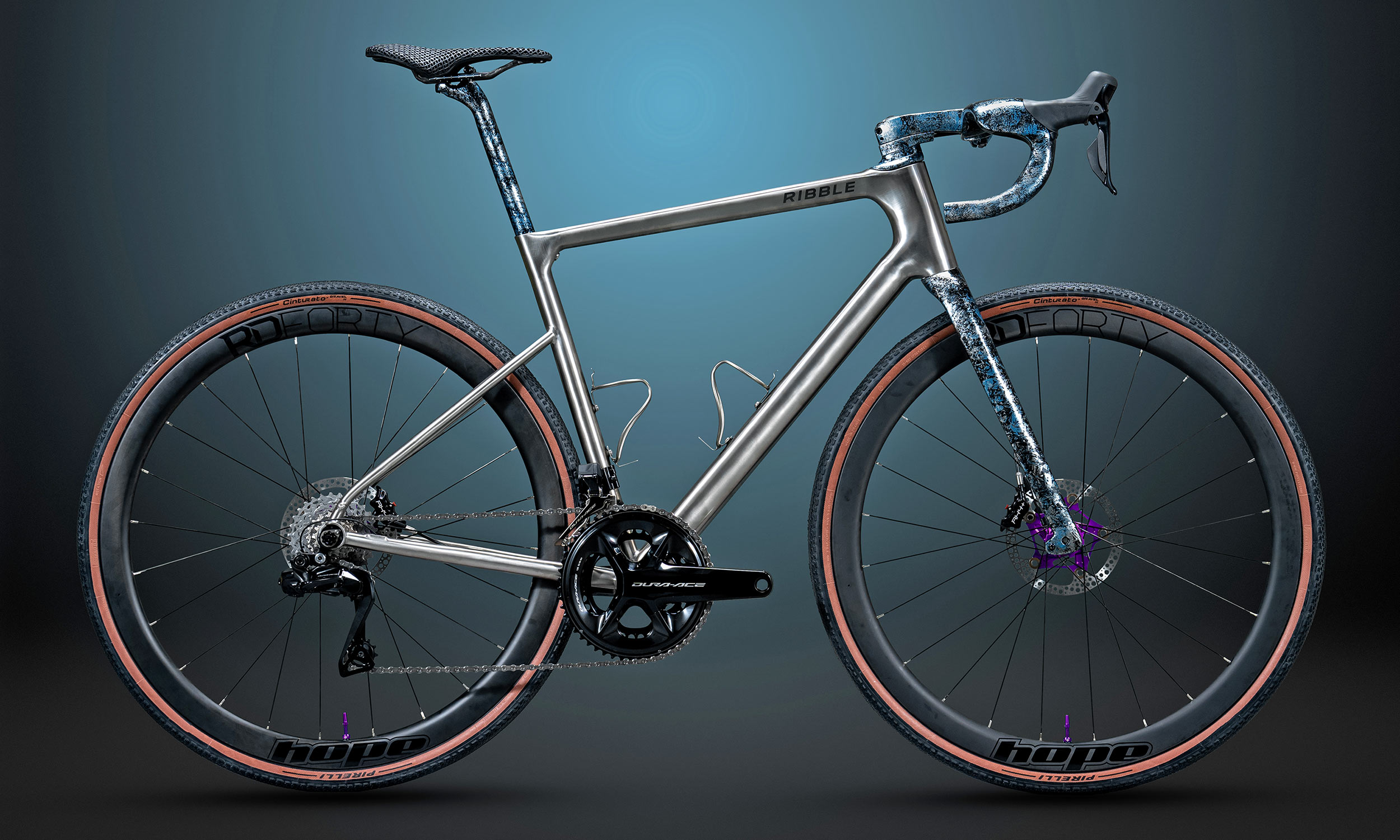 Ribble Allroad Ti Prototype, 3d-printed titanium aero all-road gravel bike