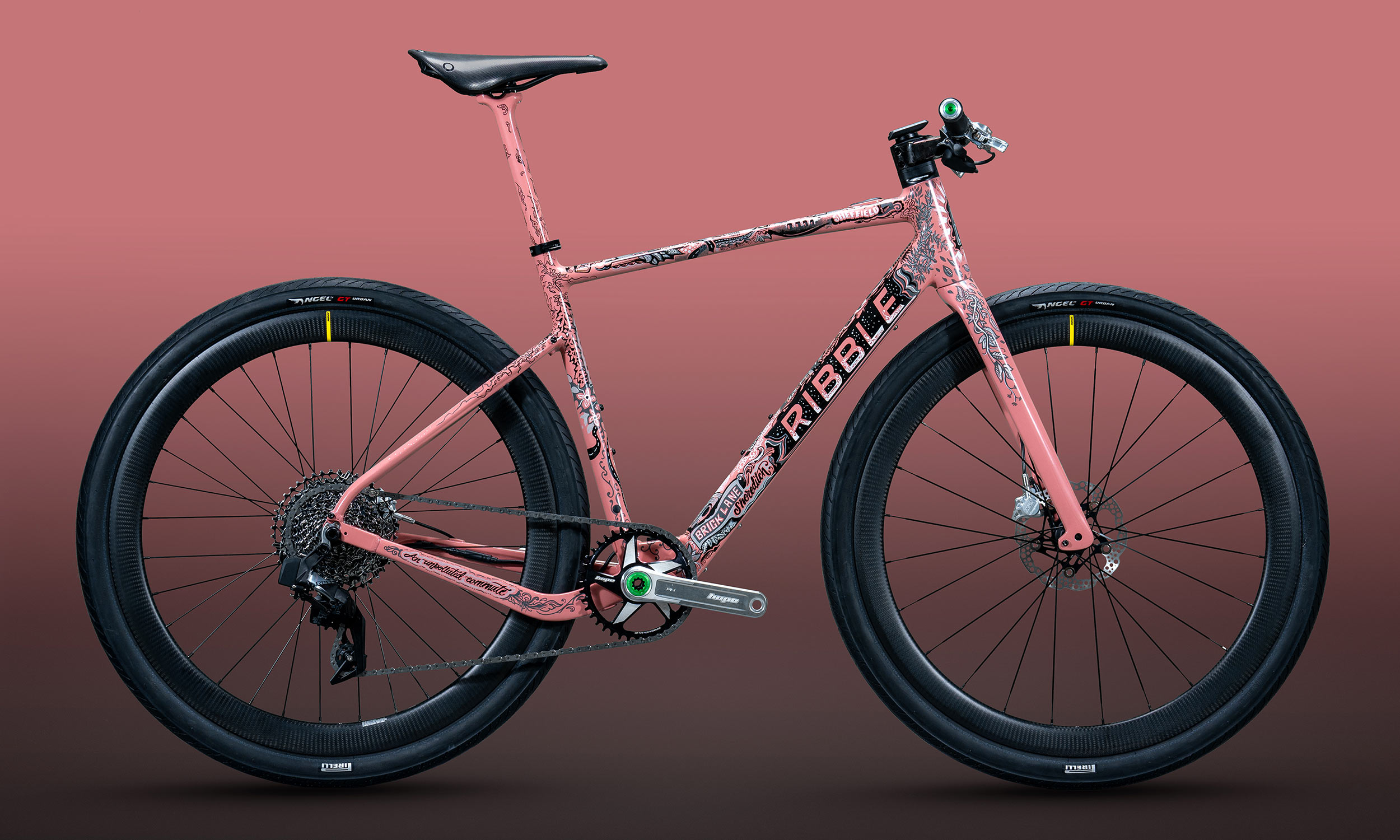 Ribble x Vic Lee – The Vic Lee E, artist hand-painted alloy city commuter ebike