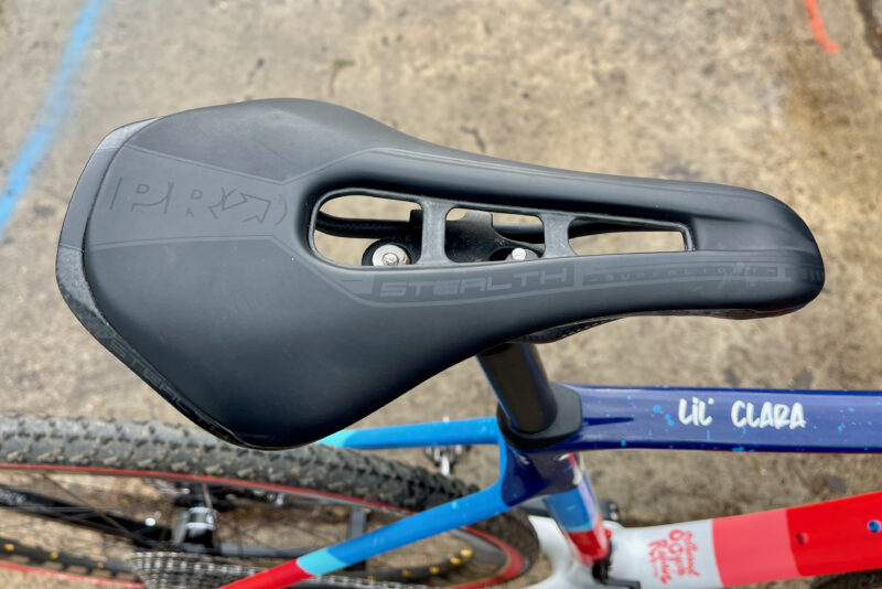 Clara Honsinger Bike Profile Liv cyclocross saddle