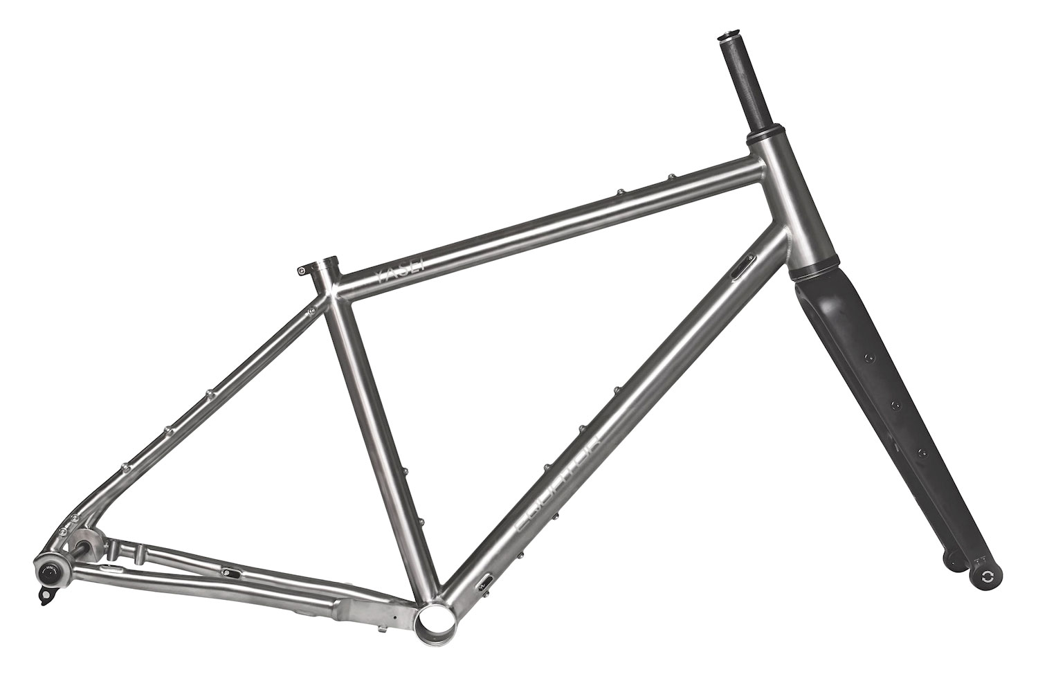 Equator's new affordable consumer-direct titanium gravel bikes,