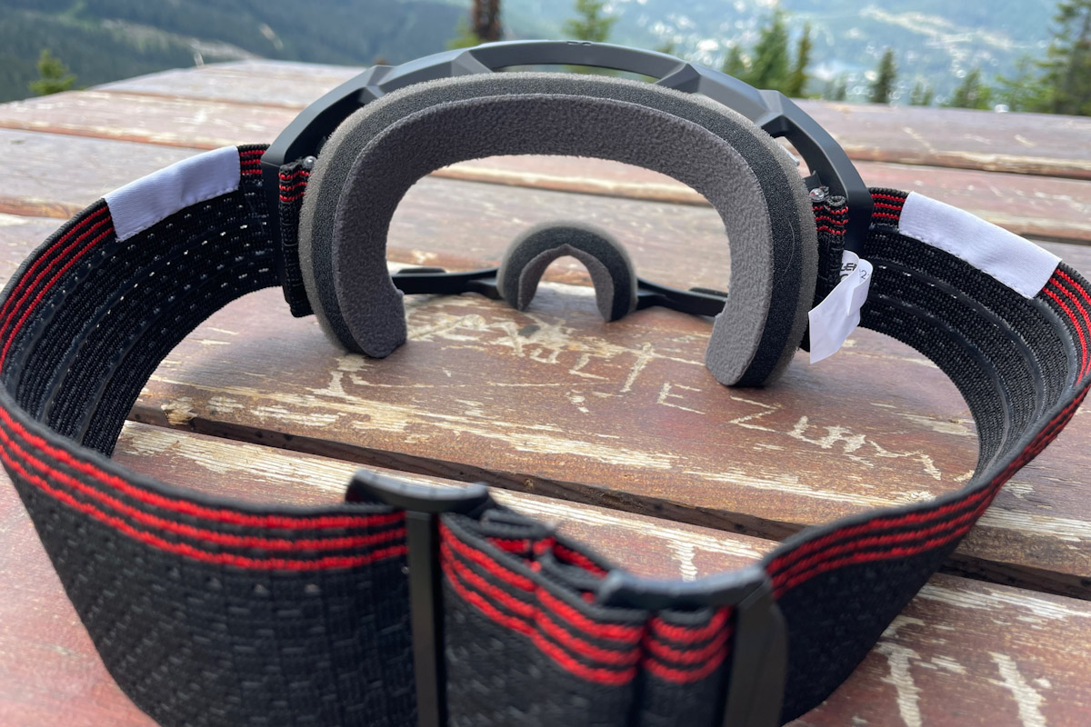 Leatt Velocity 4.0 X-Flow goggles, inside, wbp