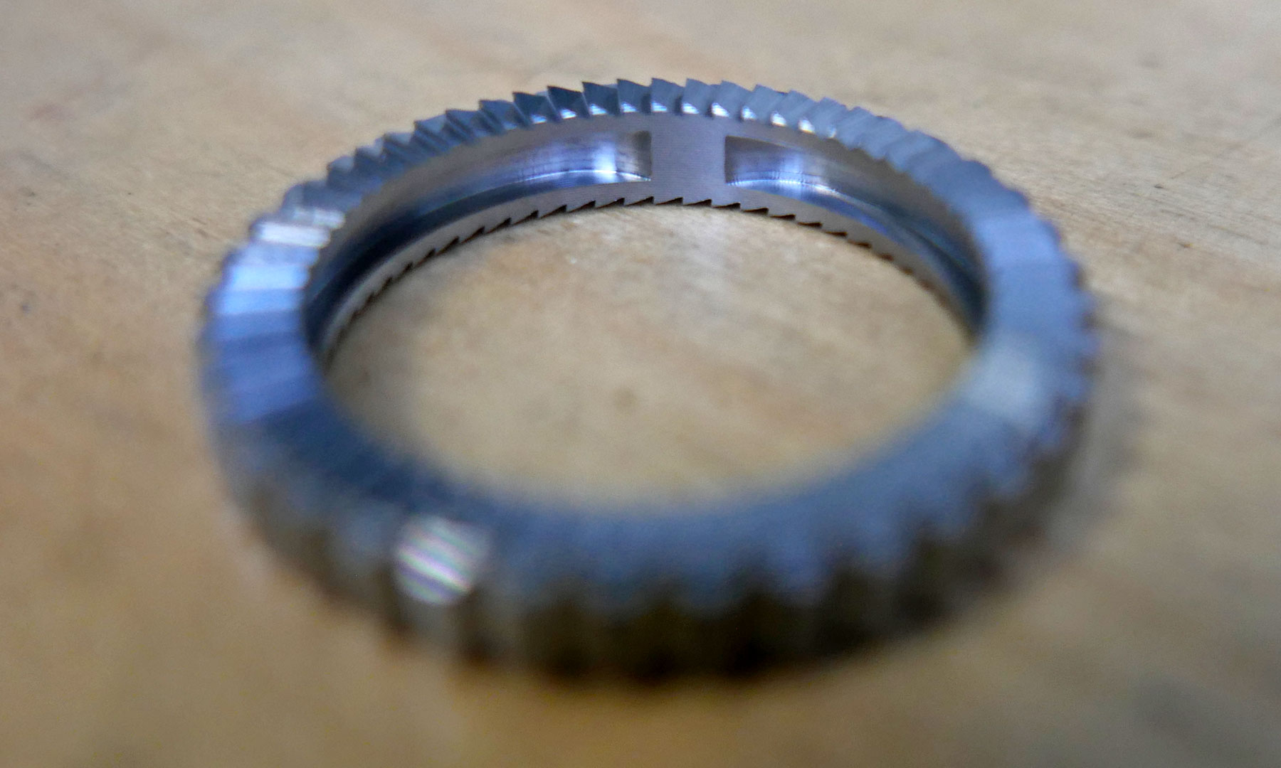Qvist Factory Tour, new fast Double Ratchet hubs, made in Germany main ratchet ring