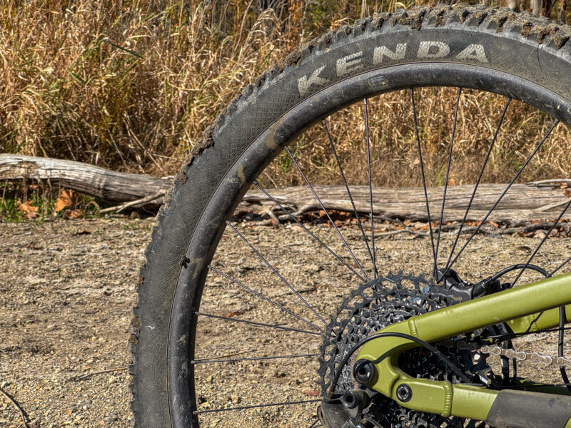 REI Co-Op Cycles e3.1 eMTB rear wheel