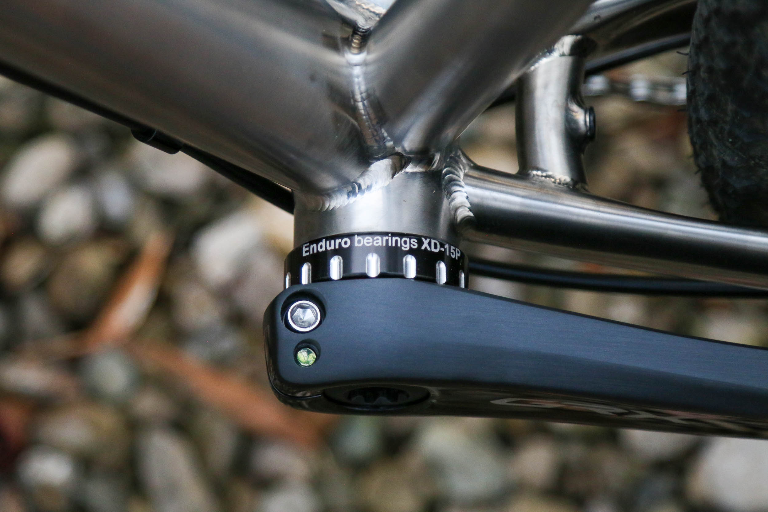 Shimano GRX 12 speed crank with Enduro Bottom bracket