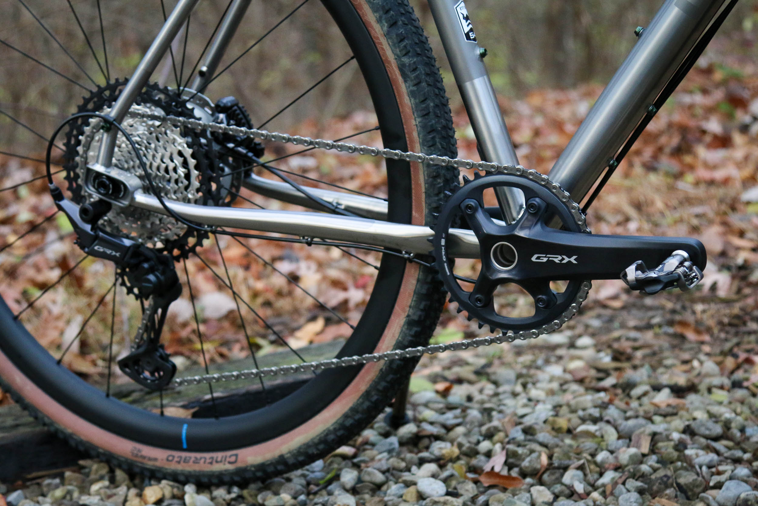 Shimano GRX 12 speed drivetrain