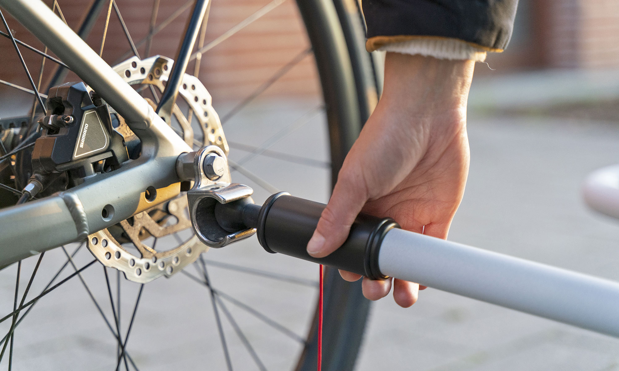 Veolo Bike Trailer, a lightweight modular bicycle cargo trailer, made-in Germany, Thule trailer hitch