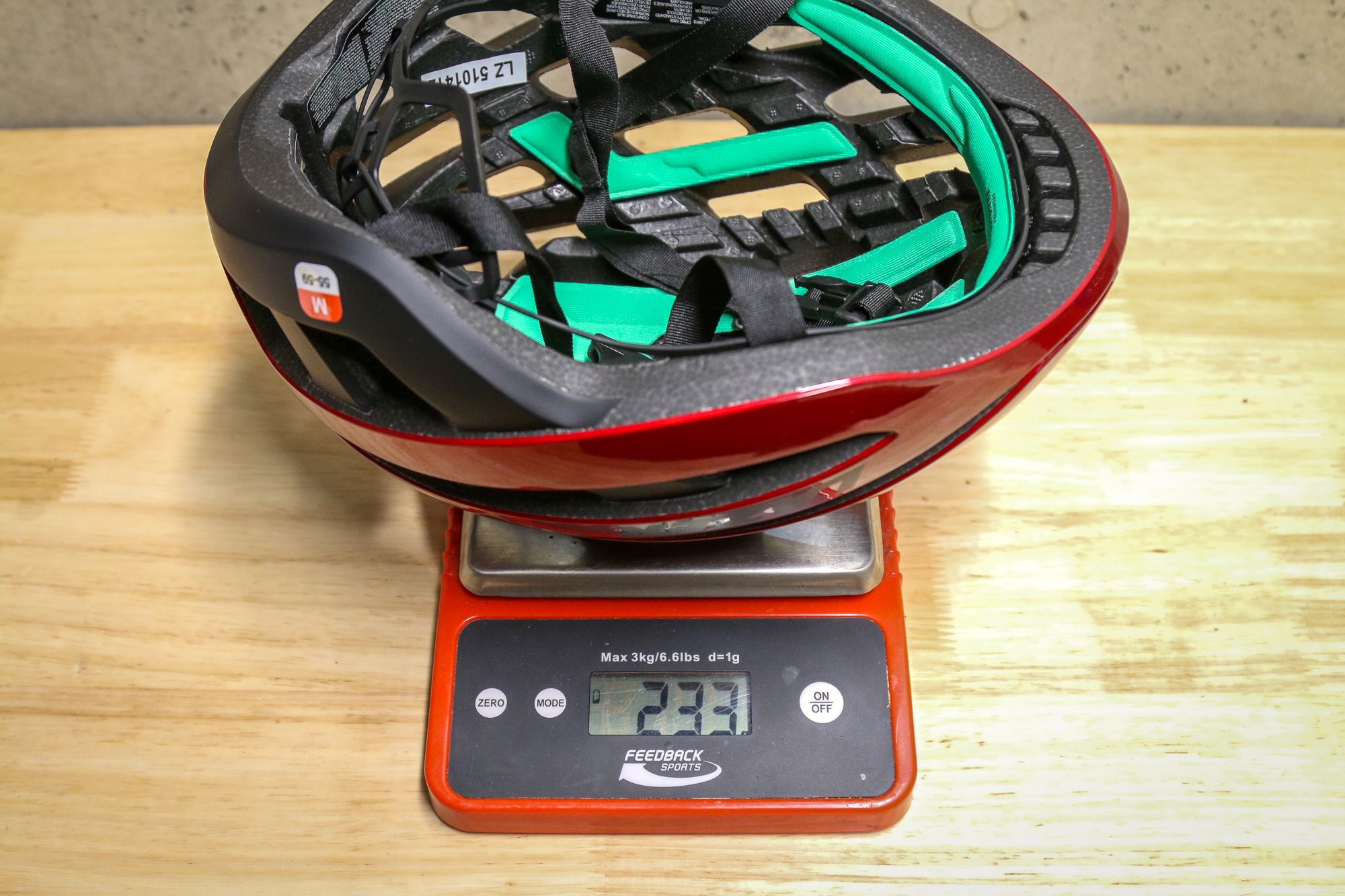 Lazer Z1 Kineticore helmet actual weight