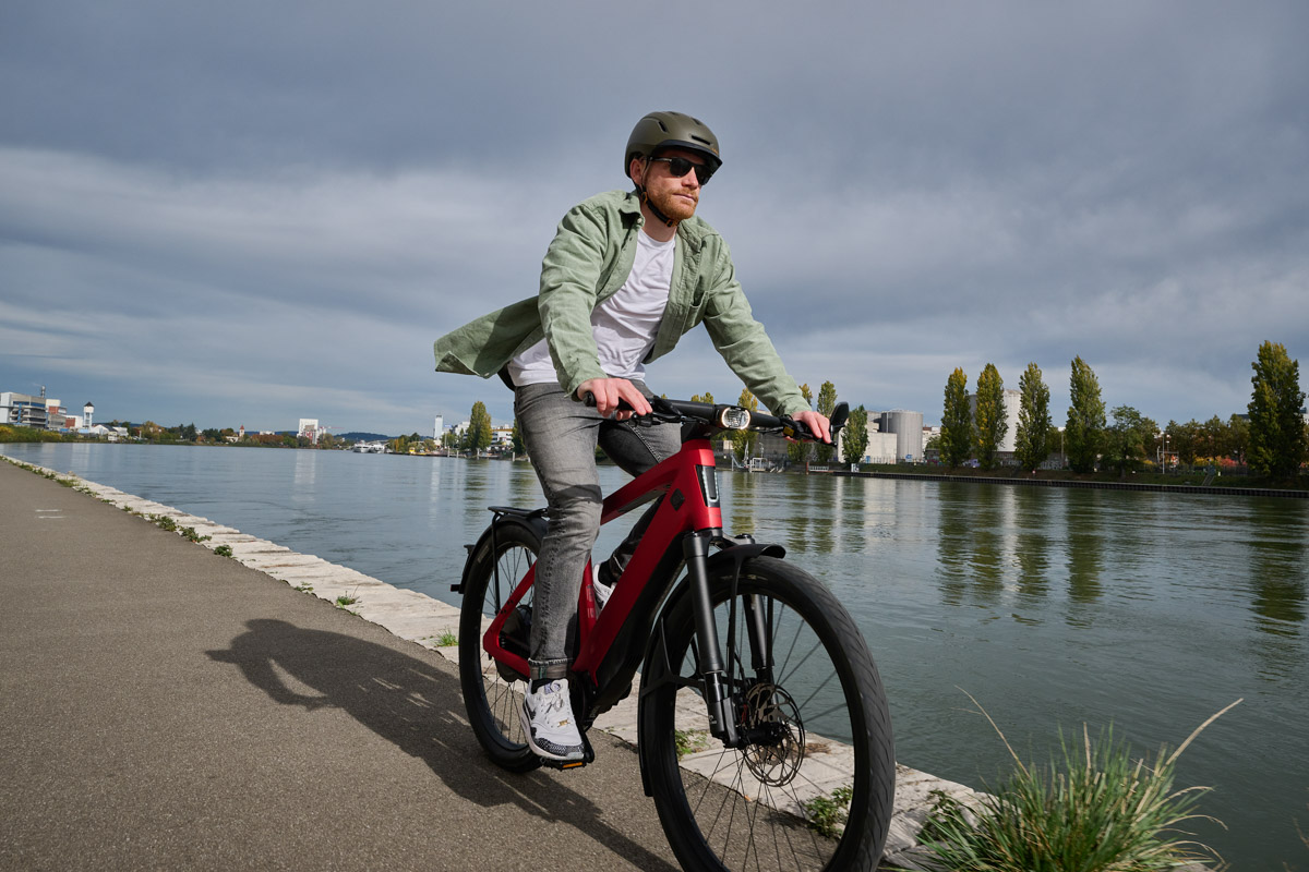 Stromer ST5 Pinion, rider