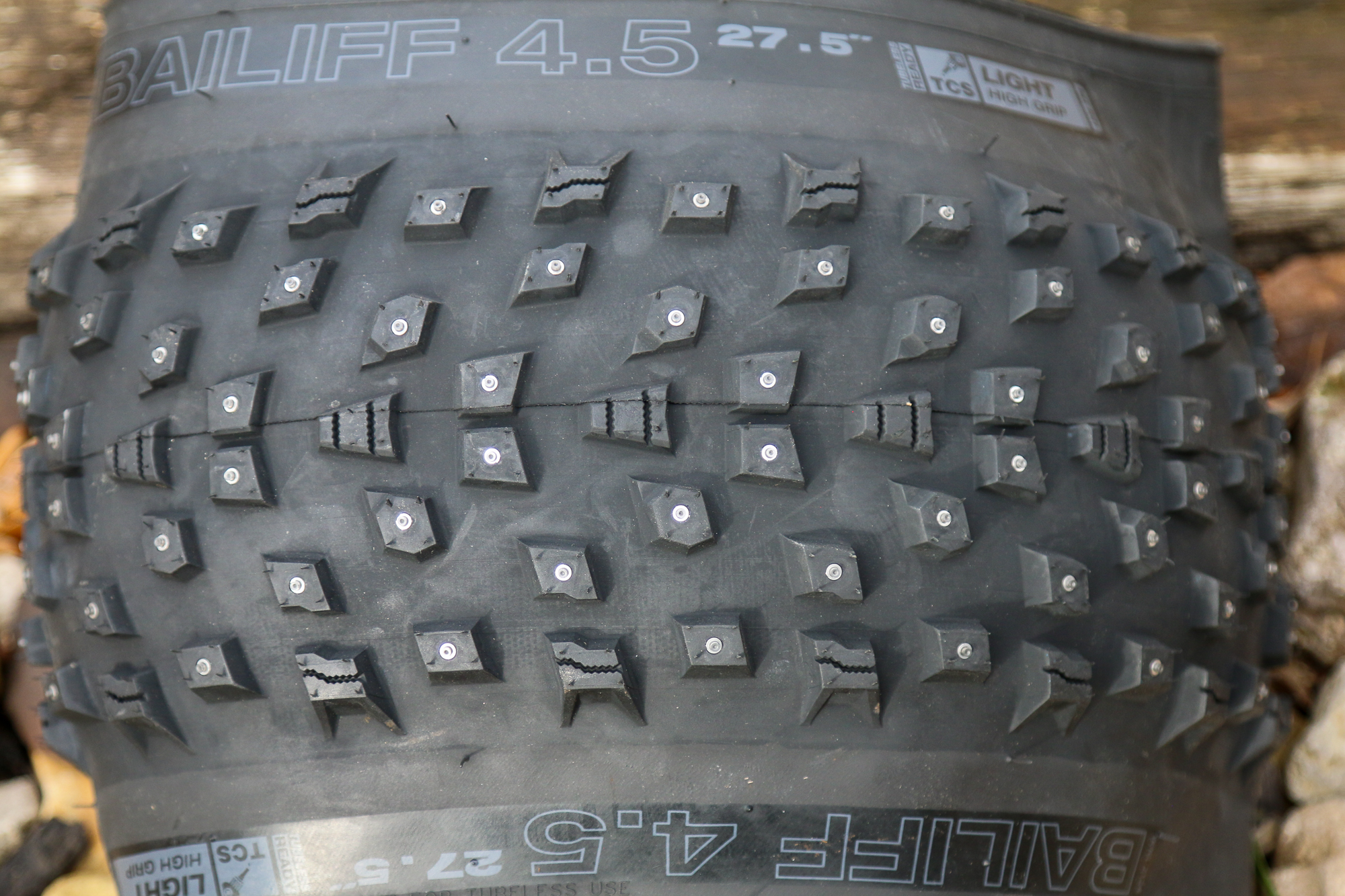 WTB Bailiff fat bike tire studded
