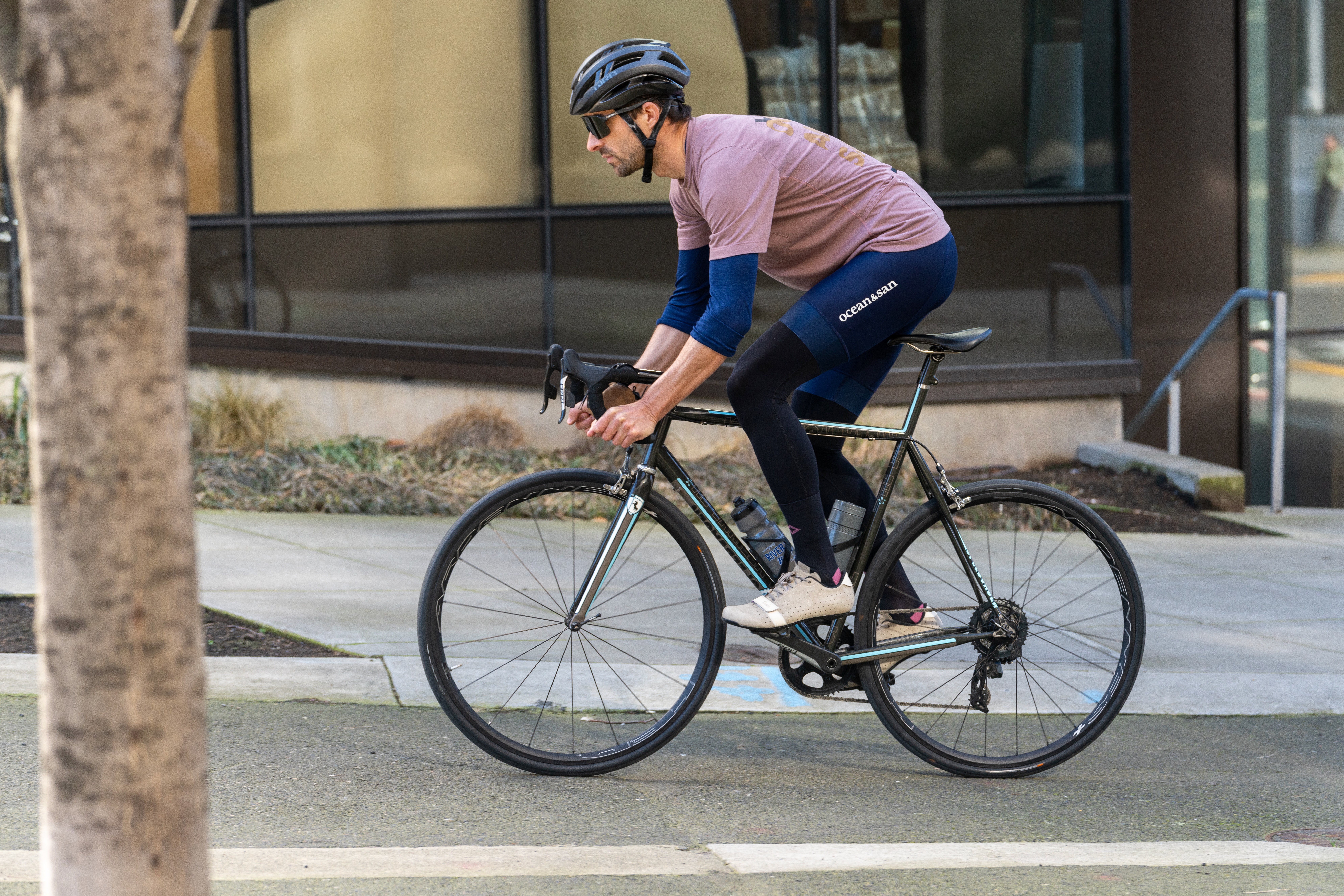Riding in the Ocean & San All-Day Shirt and Solution Bibs