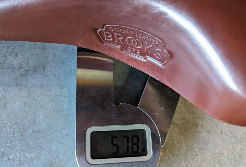 Brooks B72 First Look and Install b72 weight
