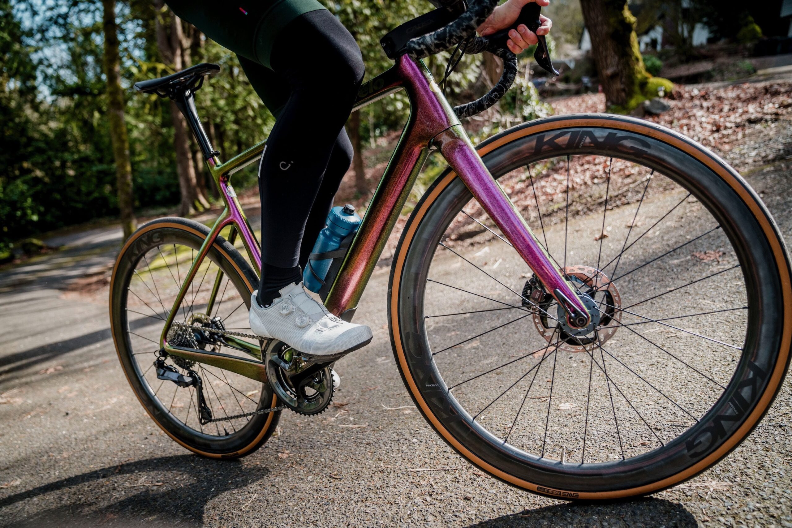 Riding the Chris King ARD44 road bike wheels