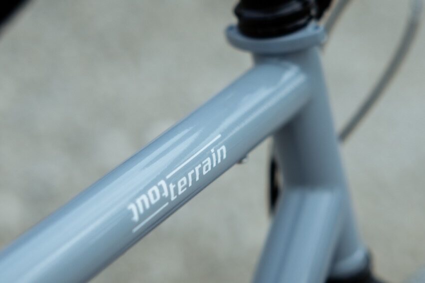 Tout Terrain available in N. America top tube logo