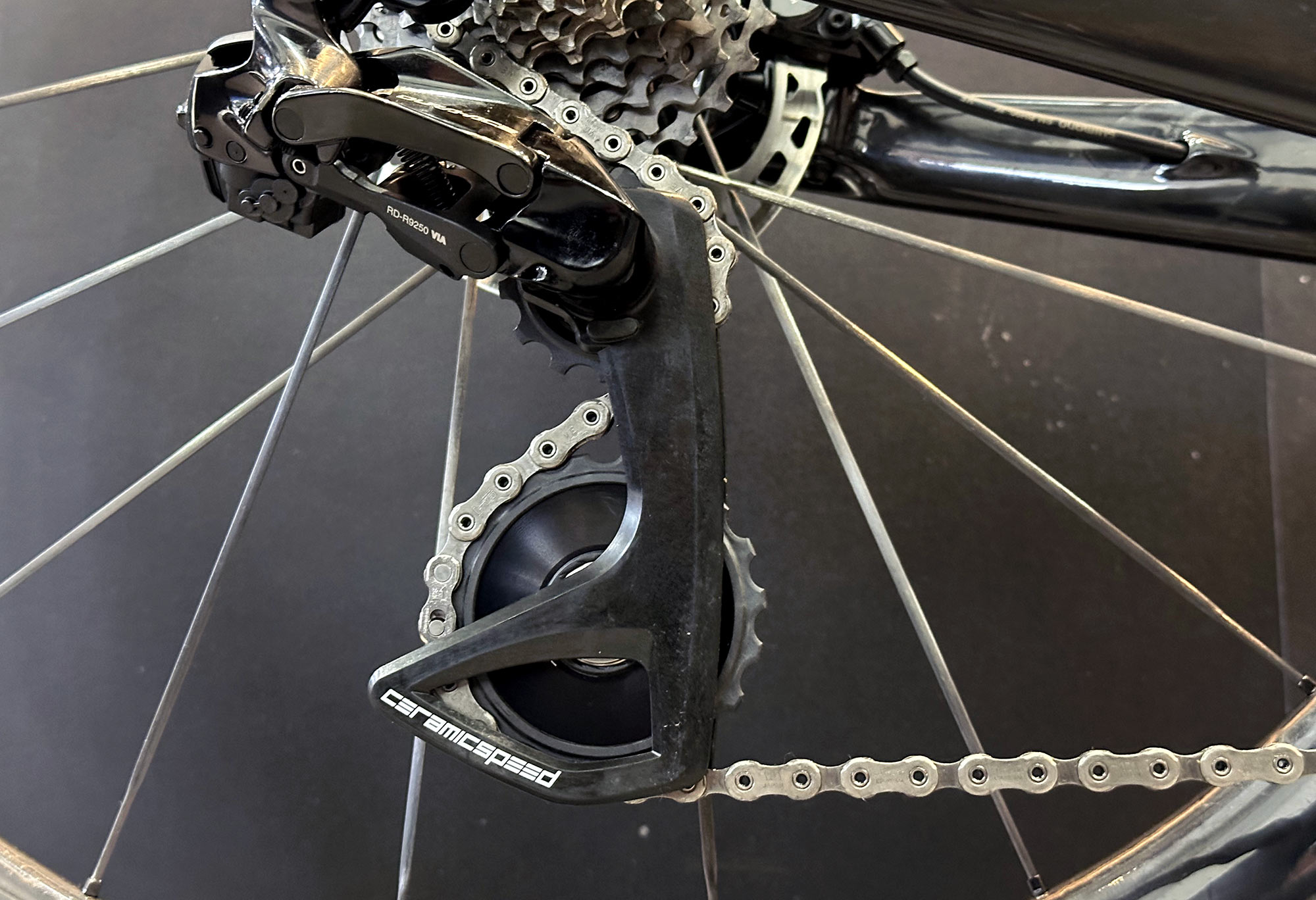 ceramicspeed OSPW RS alpha solid wheels pulley cage for road and gravel