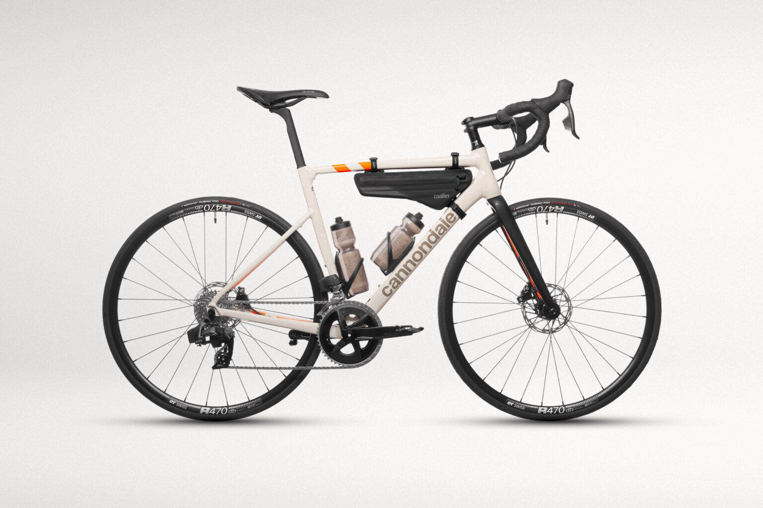 Tailfin 1.9L Wedge frame bag on bike