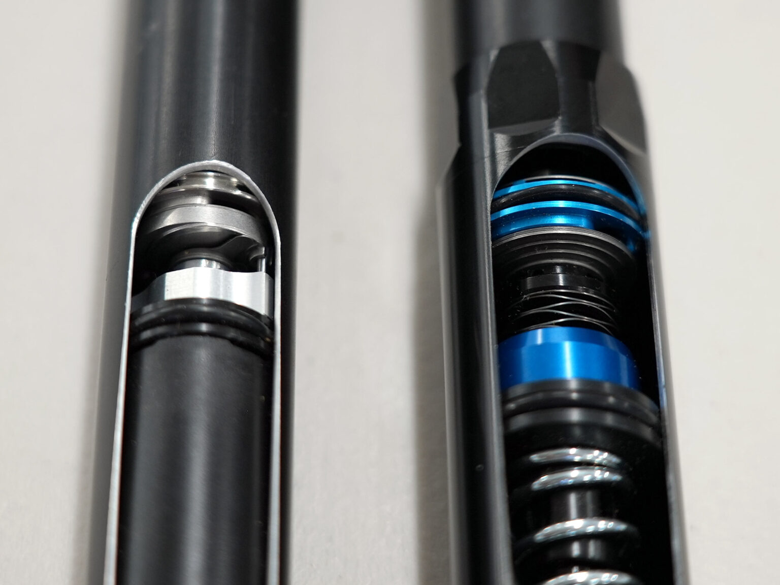 grip 2 versus grip x2 damper and base valve compression damping circuit