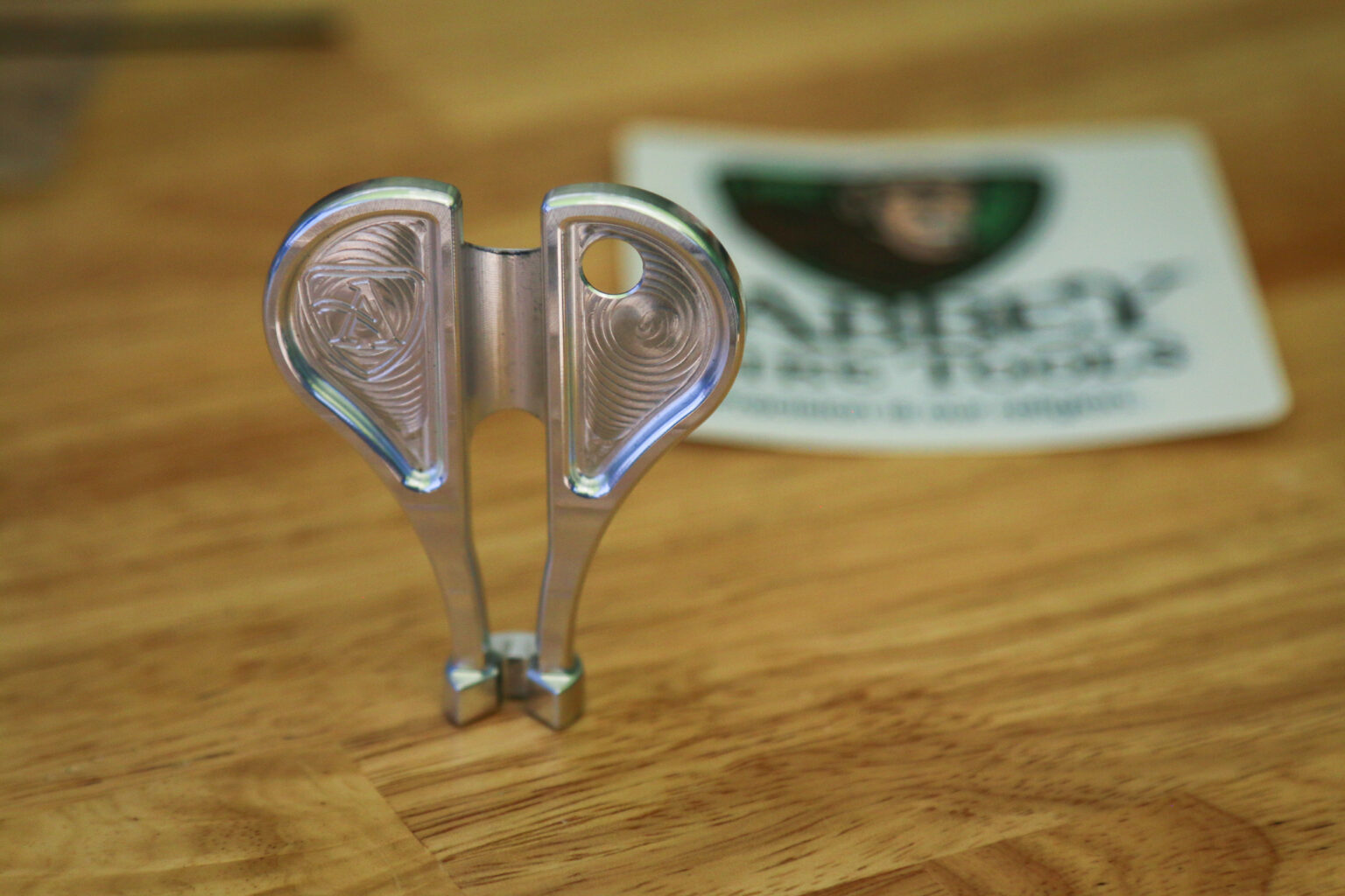 Abbey Bike Tools spoke wrench prototype