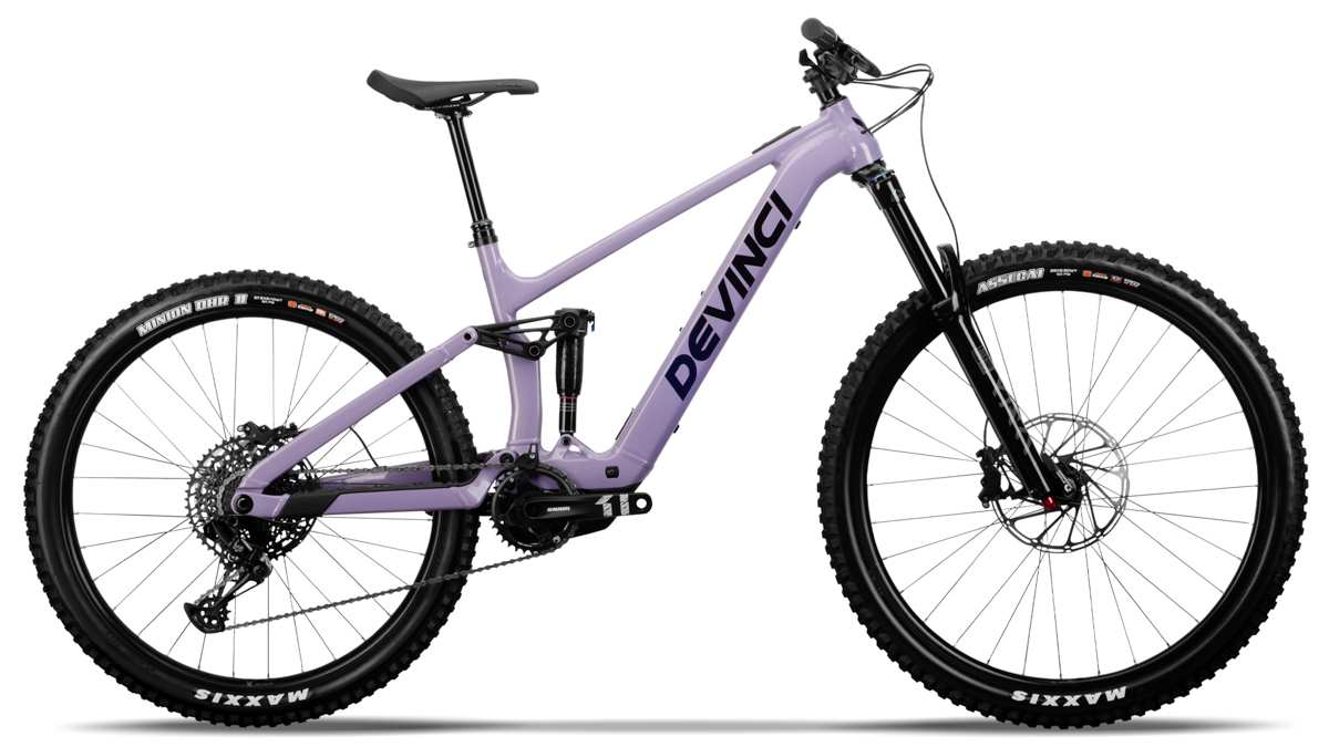 Devinci E-Troy Lite NX 12s, side