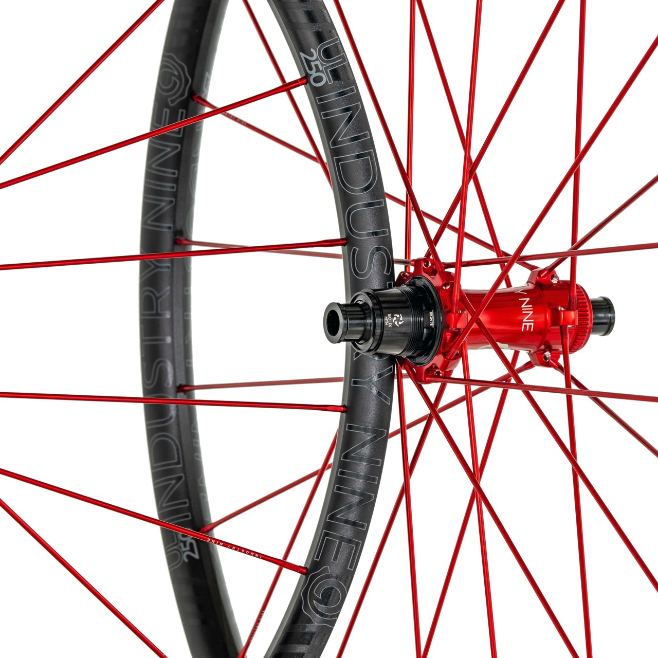 Industry Nine SOLiX M Hubs Ultralite 250 Alloy Red