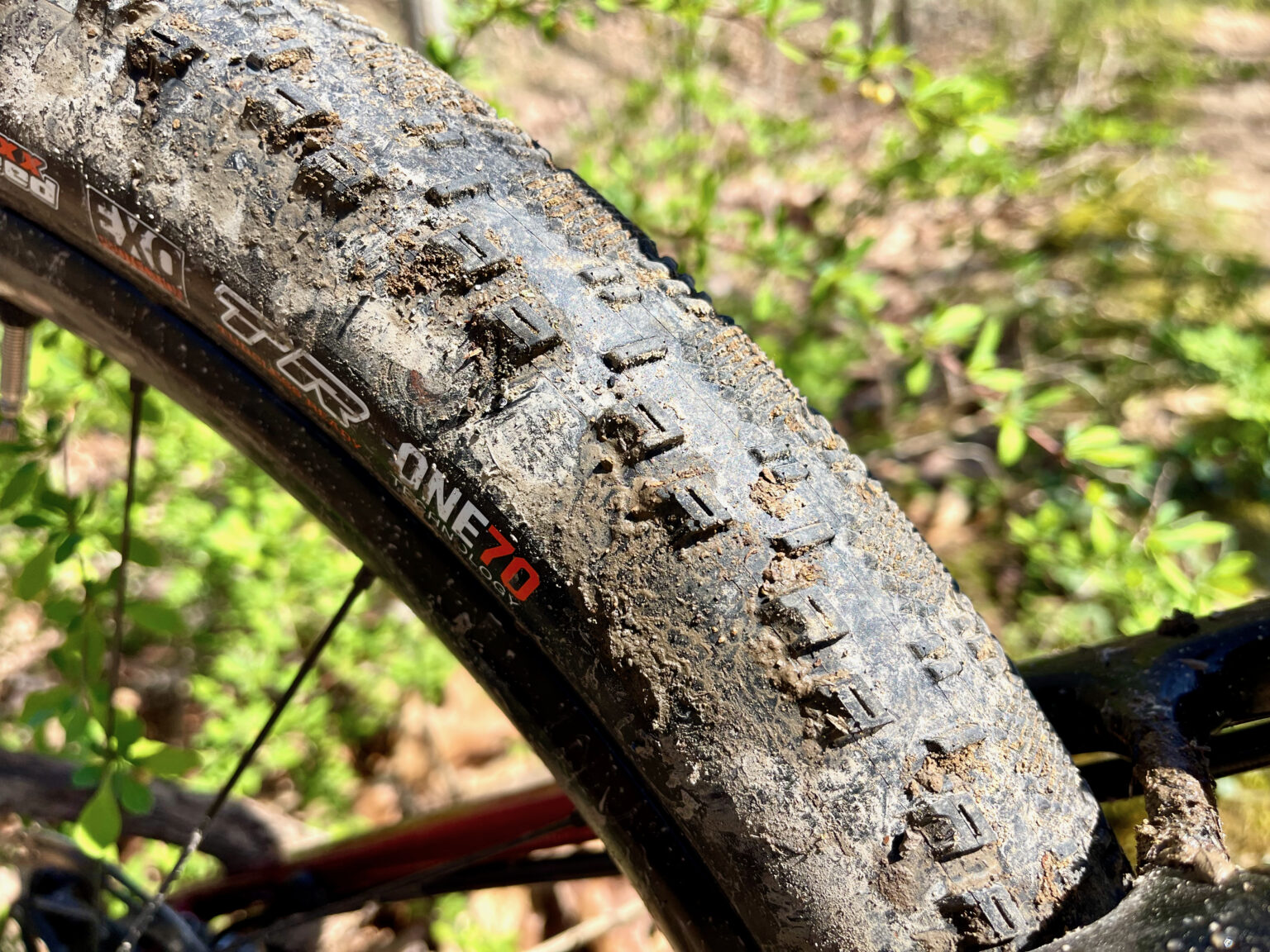 Maxxis Aspen ST mud shedding