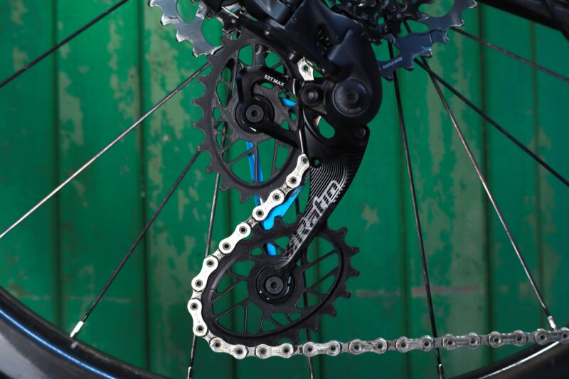 Ovalsized derailleur pulleys Ratio