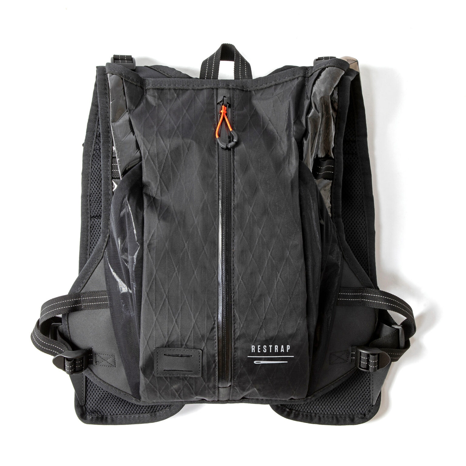 Restrap Race Hydration Vest lightweight bikepacking backpack, back