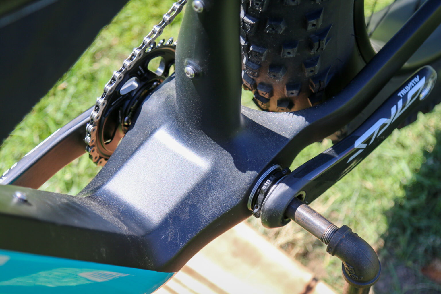 Corvus Akio adventure fat bike Revelate cargo cage pannier prototype