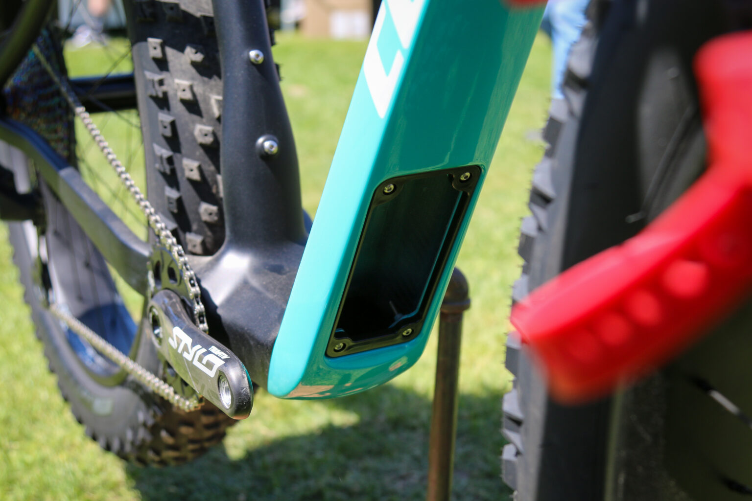 Corvus Akio adventure fat bike Revelate cargo cage pannier prototype