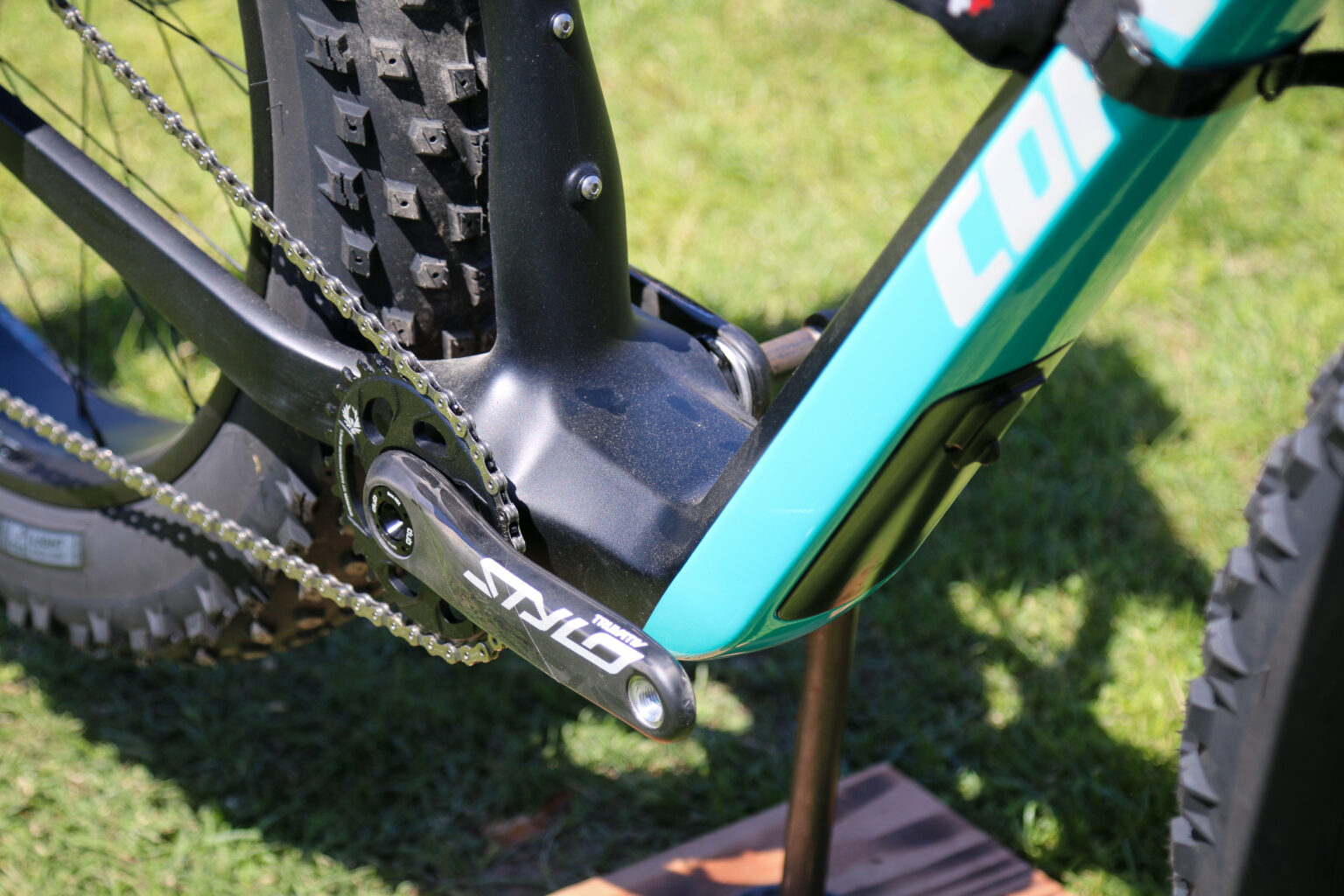 Corvus Akio adventure fat bike Revelate cargo cage pannier prototype