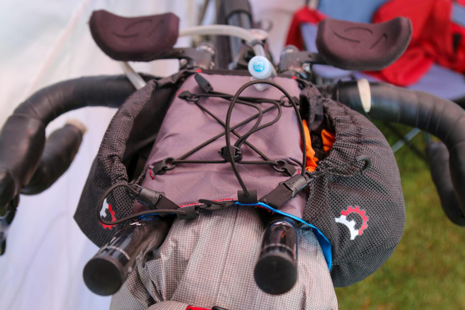 Fatback Akio adventure fat bike Revelate cargo cage pannier prototype
