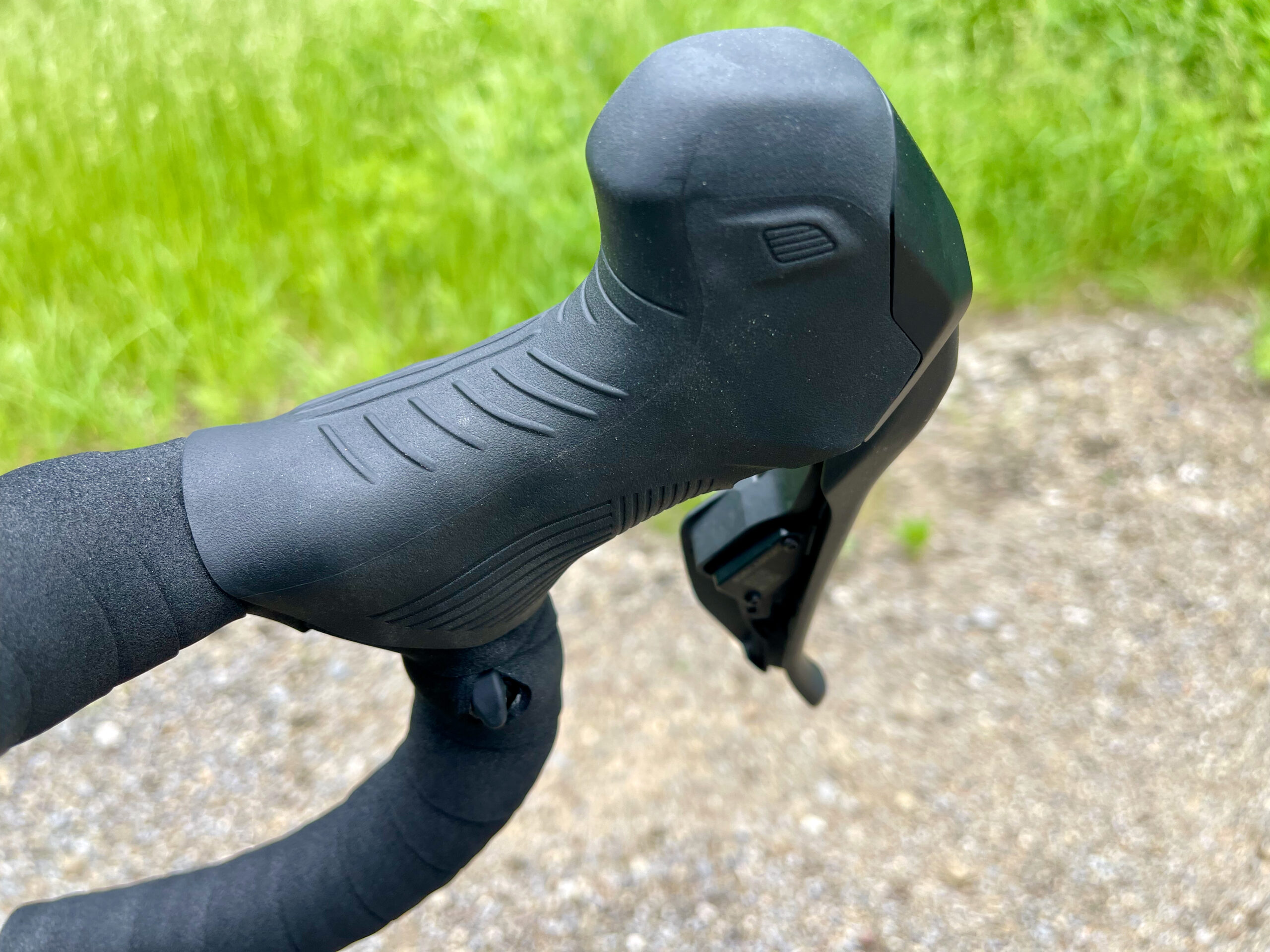 Shimano GRX di2 12-speed button thumb