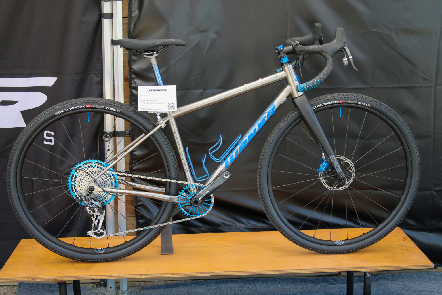 Turner Bikes Venn Nitrous gravel bikepacking singlespeed titanium bikes21