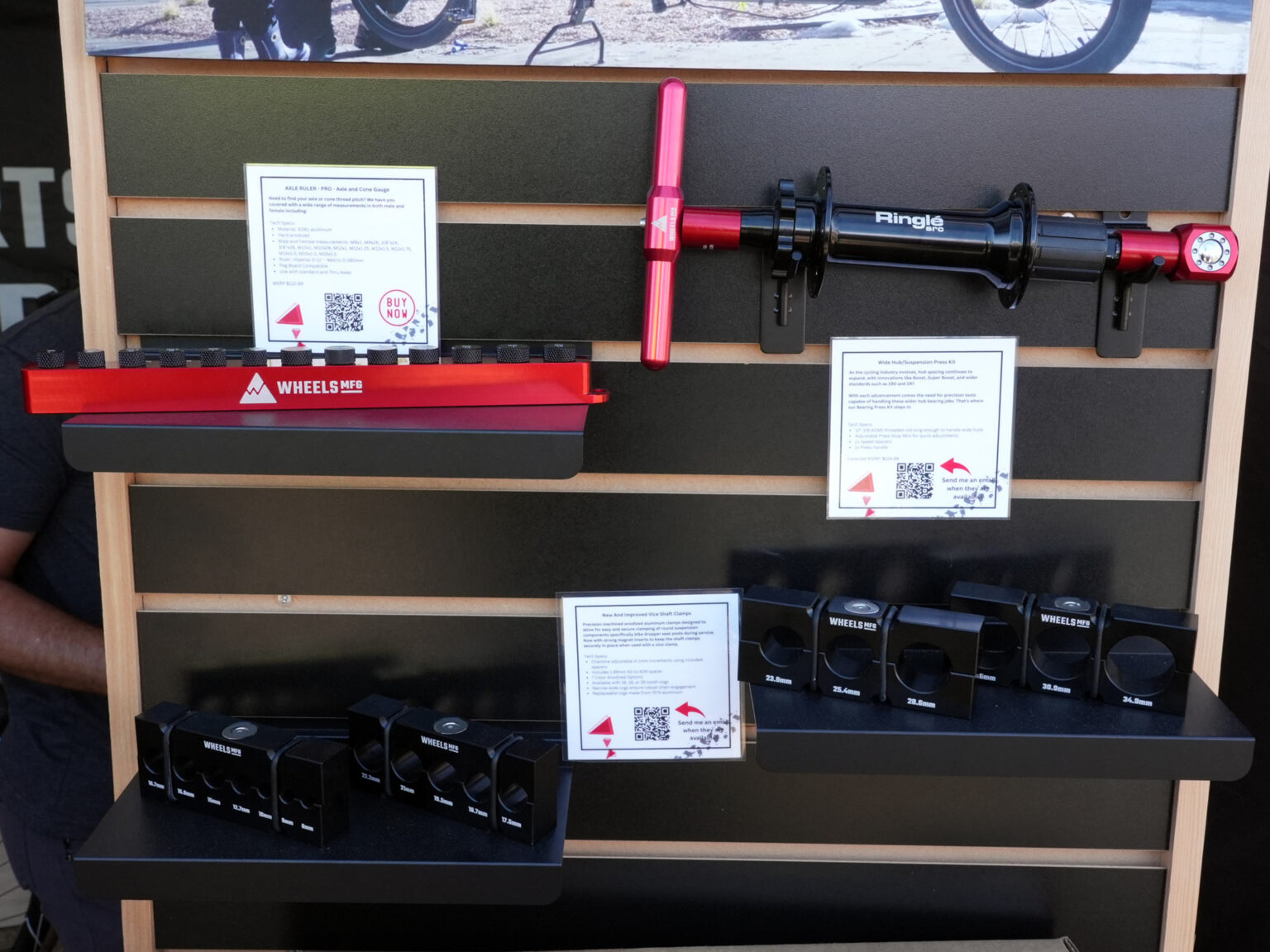 wheels mfg bicycle axle identification tools and vice clamp bike tools
