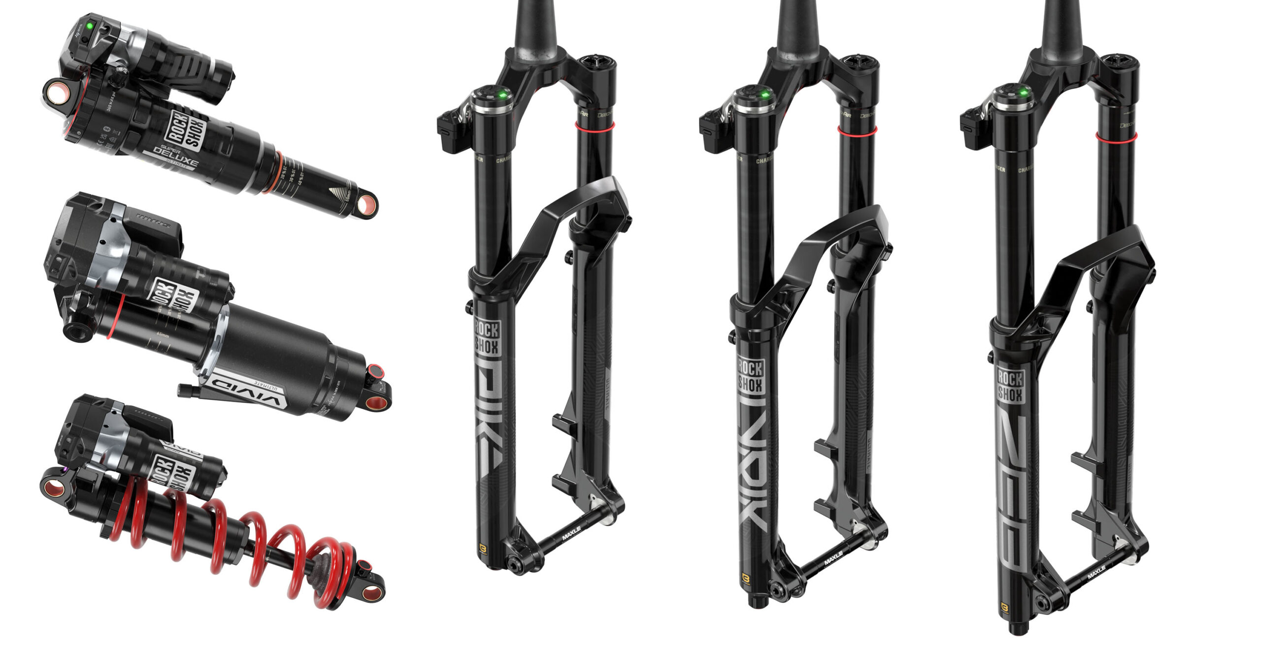 2025 rockshox flight attendant forks for trail and enduro bikes.