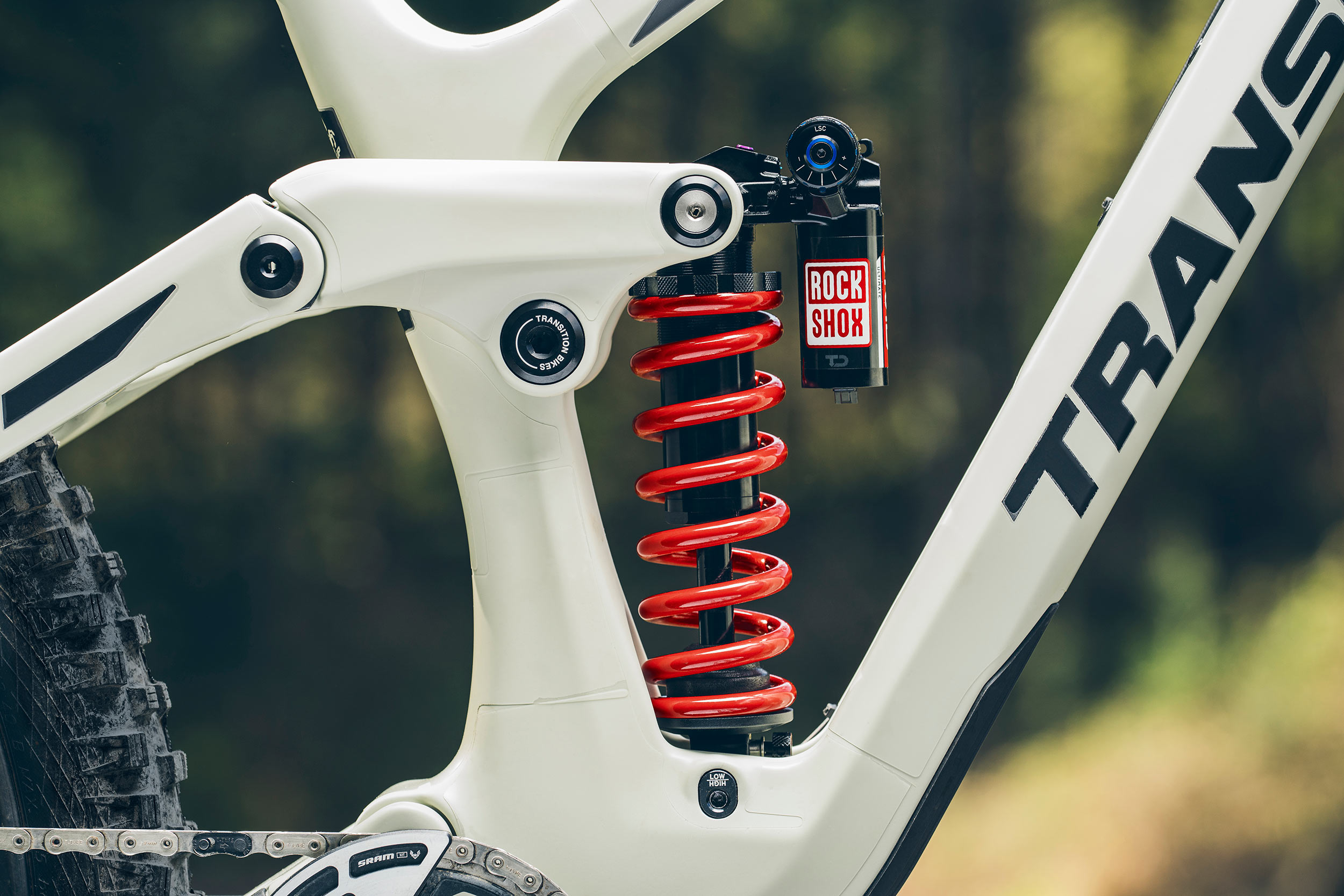 2025 rockshox vivid coil shock shown on a bike