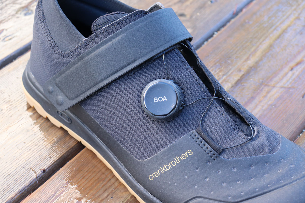 Crankbrothers Stamp Trail BOA shoes, BOA dial