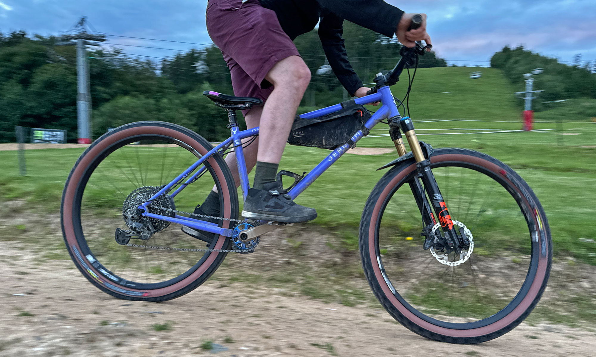 All-new DT Swiss XMC 1200 lightweight carbon all-mountain bike wheels, Jeronimo Txabardo hardtail