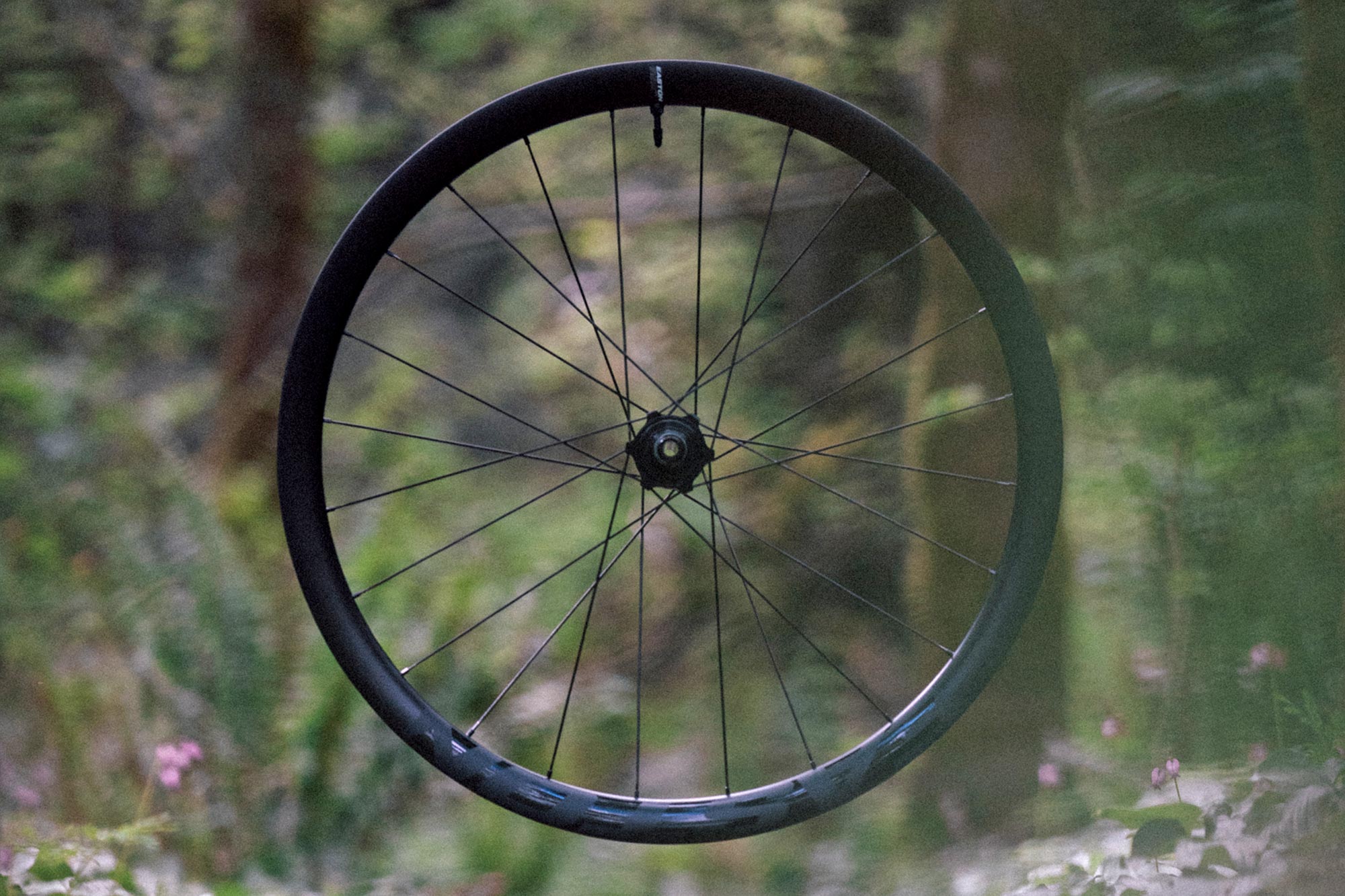 Easton EC90 ALX mid-depth aero carbon gravel wheelset