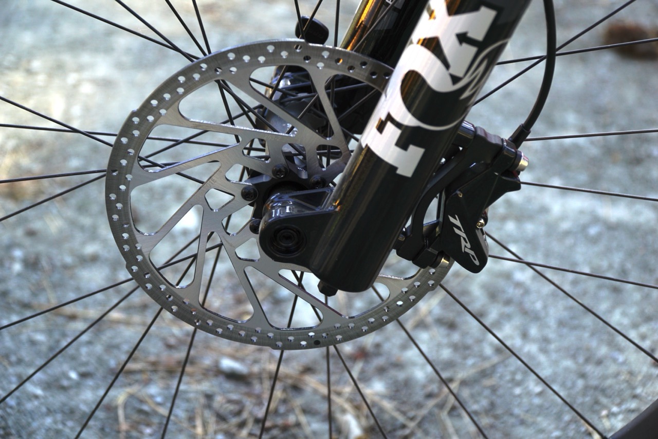 First Impressions Haro Saguaro 1 front rotor